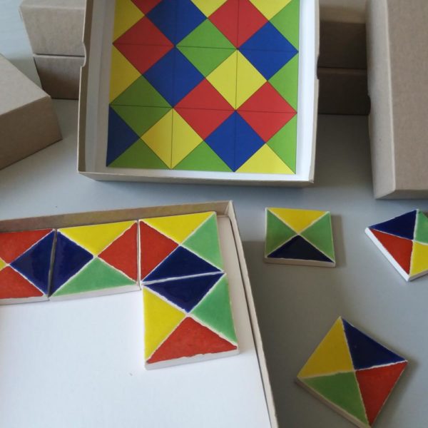 juego cerámica diagonales